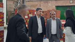 بازدید سرزده سرپرست معاونت غذا ودارو دانشگاه از واحد تولید کننده مواد غذایی شهر ایوانکی